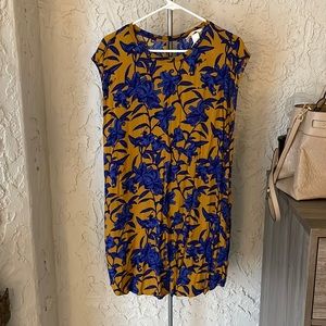 HM Gold Shift dress